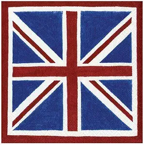 Union Jack Cocktail Napkin