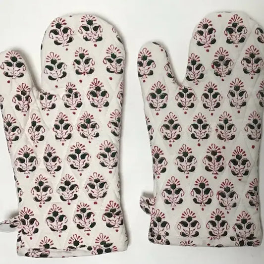 Oven Mitts Alwar Green sold individually