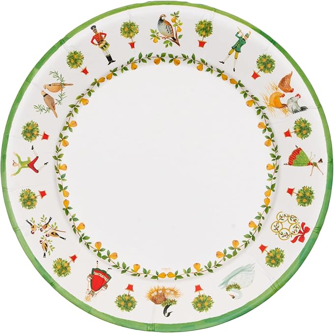 Dinner Plates On the Twelfth Day