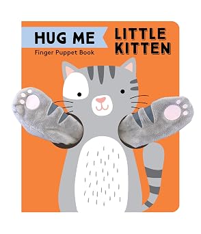 Hug Me Little Kitten: Finger Puppet Book