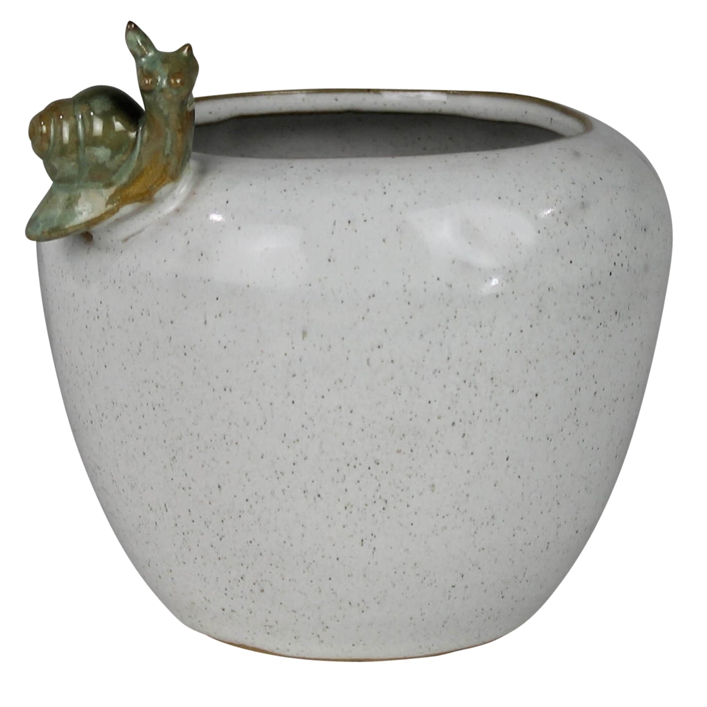 Pot with Snail Ceramic