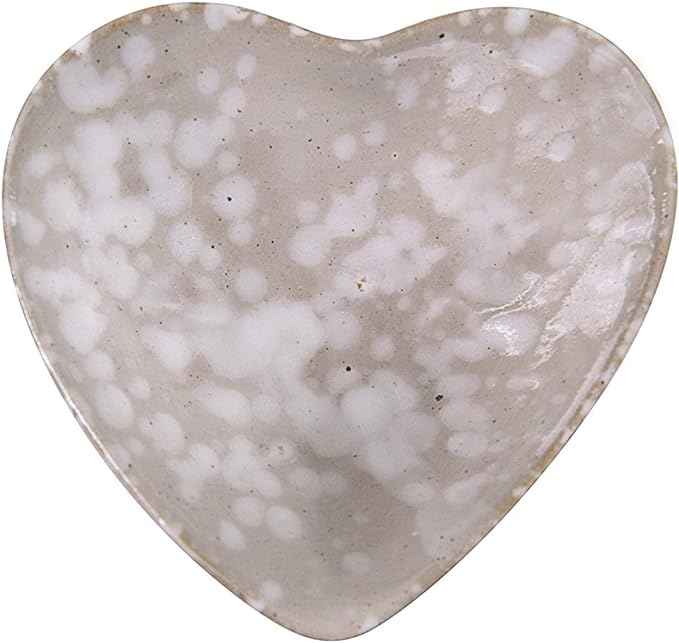 Stoneware Heart Dish