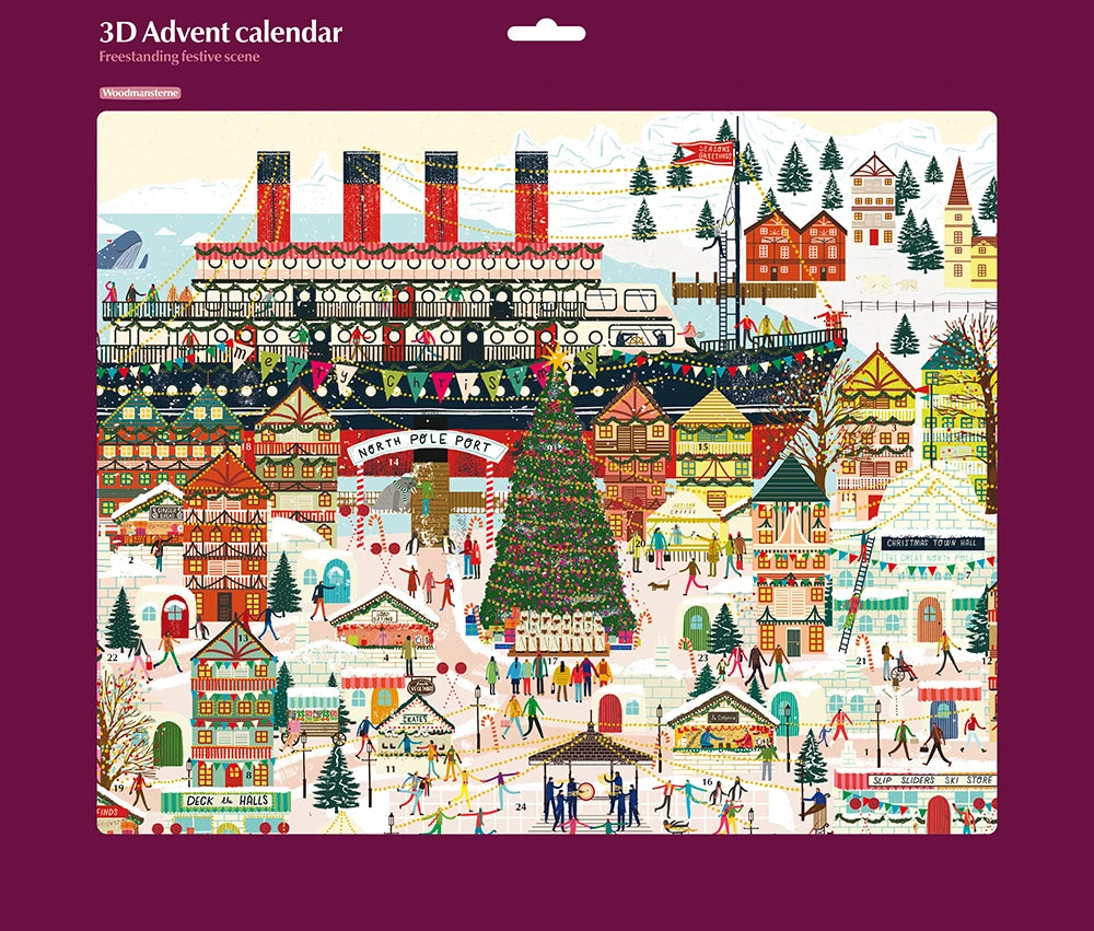 NORTH POLE ADVENT CALENDAR