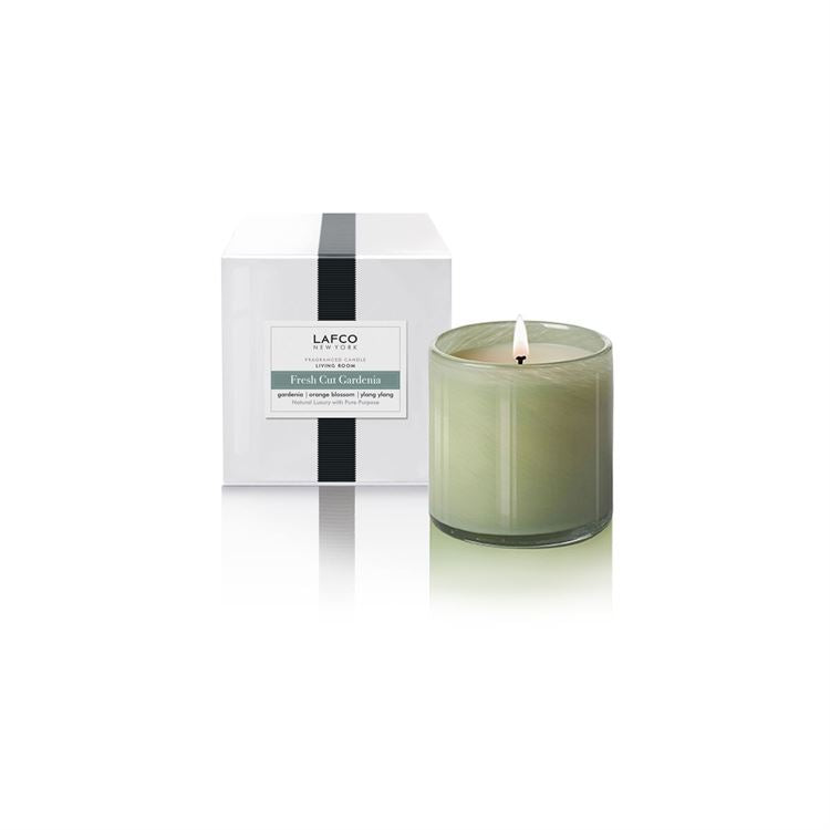 Fresh Cut Gardenia Signature Candle - Living Room 15.5oz