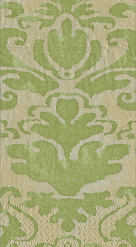 Palazzo Moss Green Guest Towel