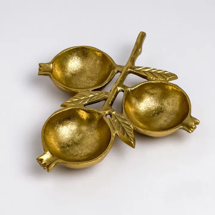 Gold Pomegranate Bowl