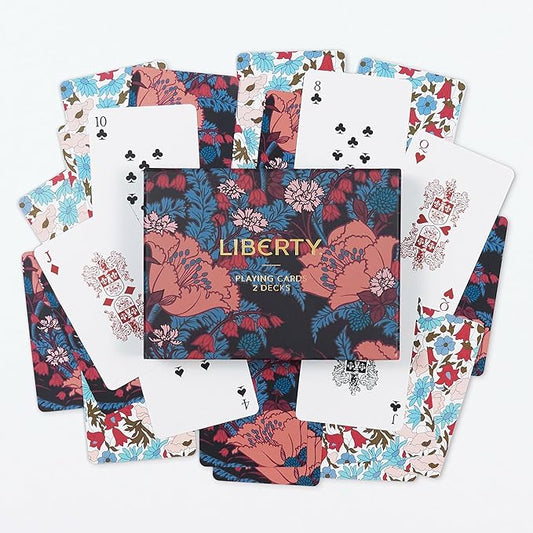 Liberty Floral Playing Cards 2 Decks