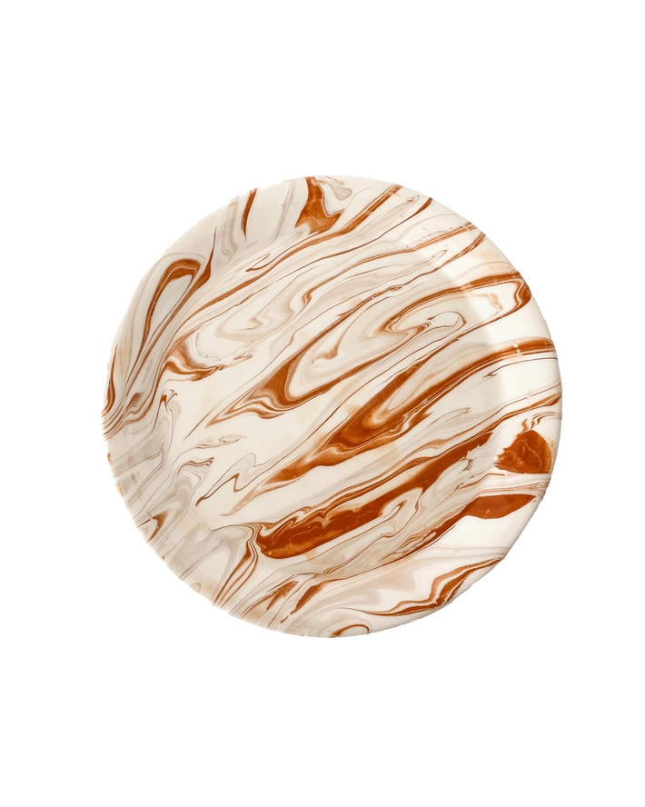 Marbled Terra Salad Plate