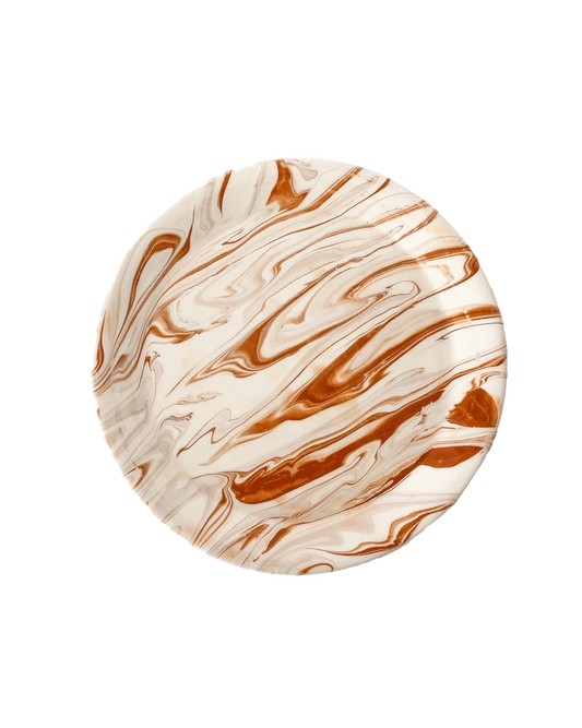 Marbled Terra Salad Plate