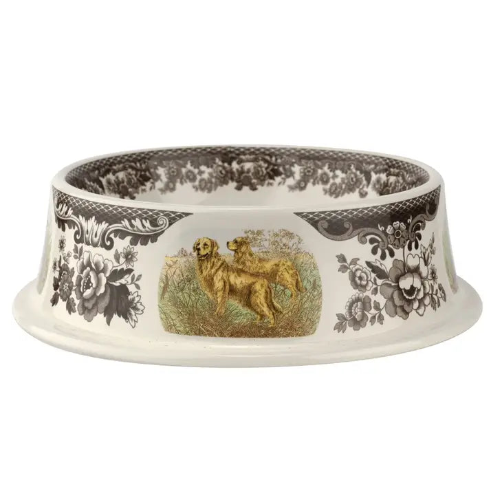 Woodland Pet Bowl Assorted Dogs 8.5''