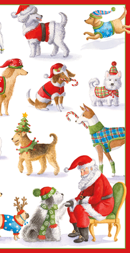 Waiting for Santa Money Holder Card