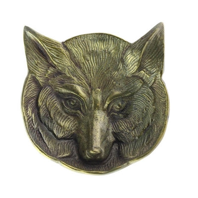 Fox Cast Metal Dish