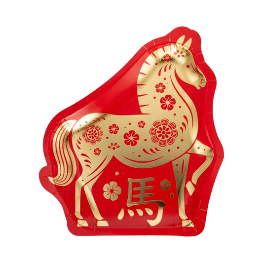 Horse Shaped Plate 8 count