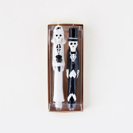 Newlydeads Taper Candle set of 2