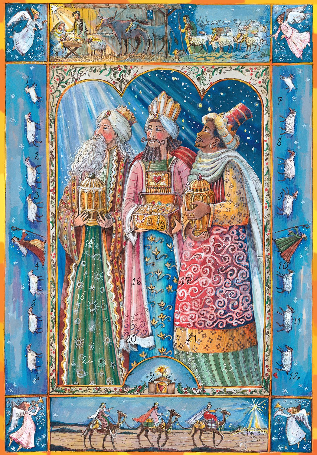 Three Wise Men Advent Calendar