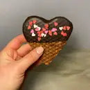 Stroopwafel Heart Valentine's Sprinkle