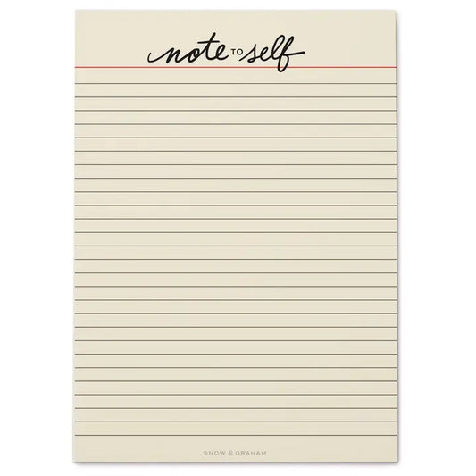 Note To Self Notepad