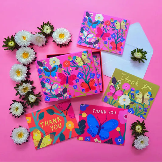 Butterfly Garden Chic Boxed Cards
