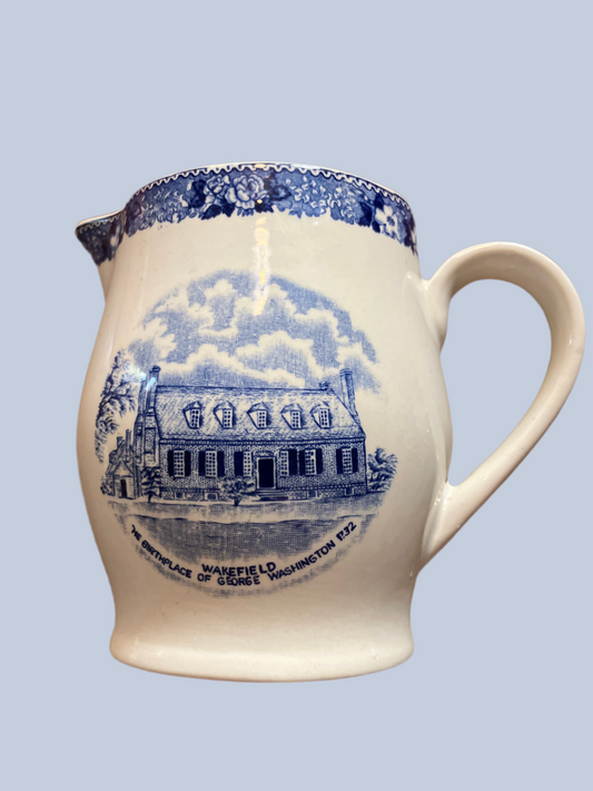 Antique Pitcher - Wakefield the Birthplace of George Washington