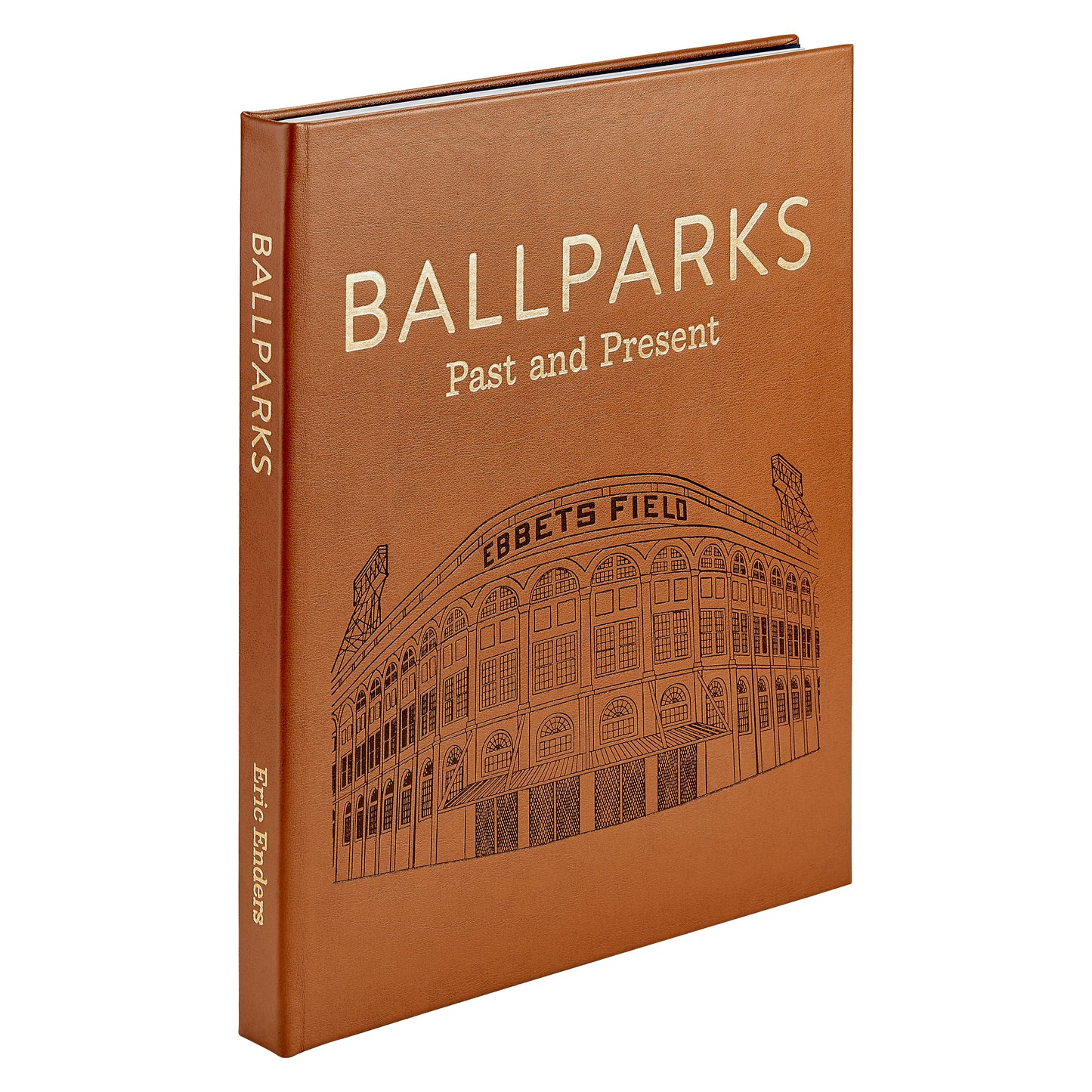 Ballparks Past and Present Leather Bound Edition