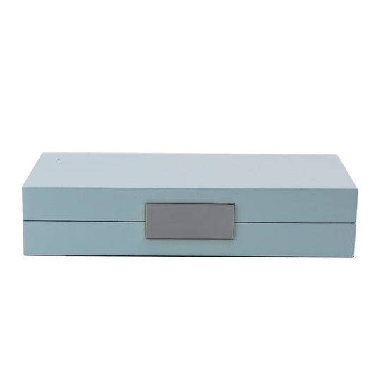 Powder Blue & Silver Box 4 x 9