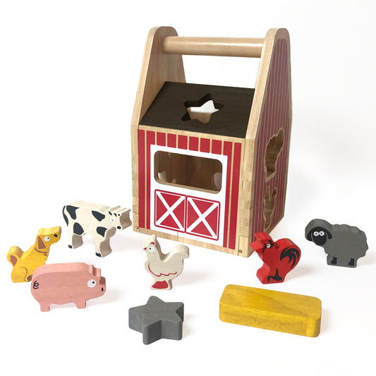 Barnyard Shape Sorter