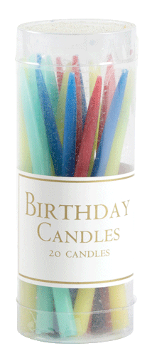 Birthday Candles 20 Candles