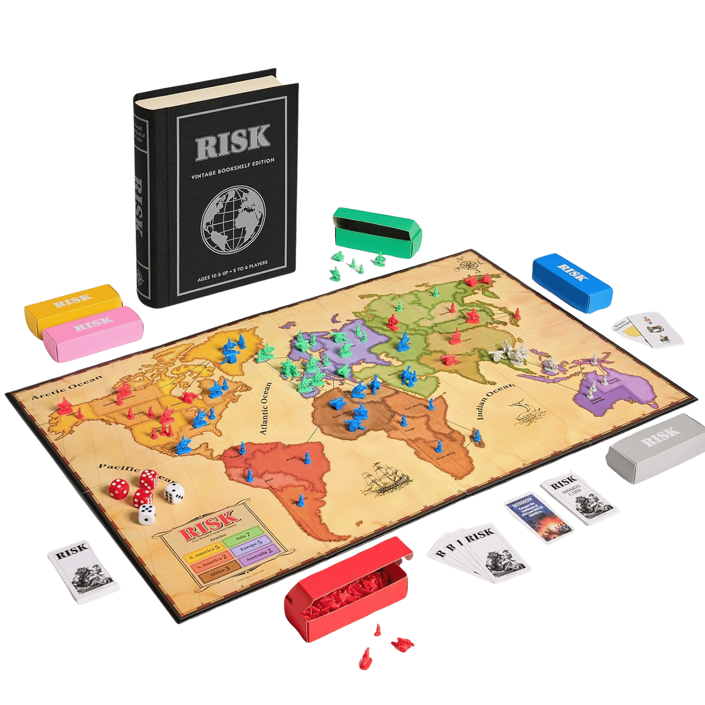 Risk Vintage Bookshelf Edition