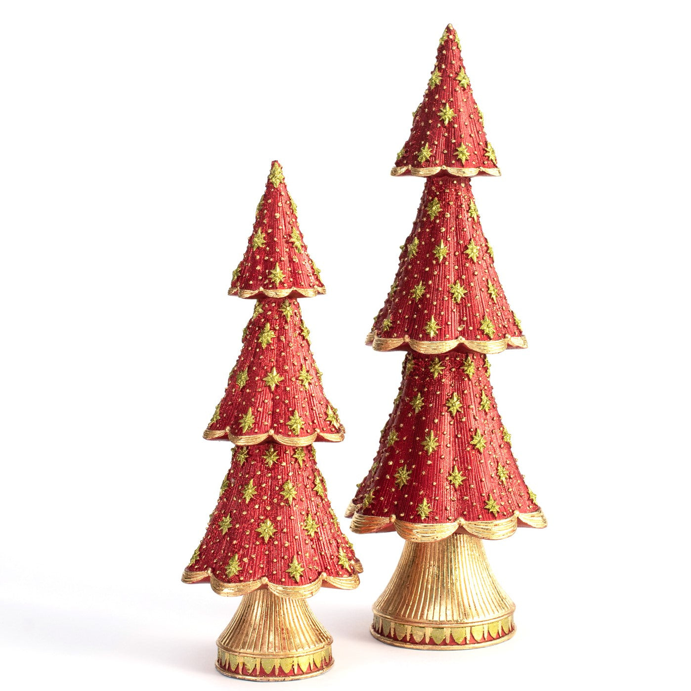 13" Starlight Neo Cone Tree (Red/Citron)