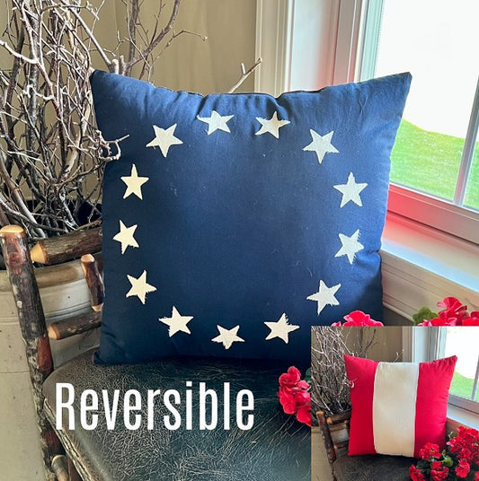 Flag Pillow 18 x 18