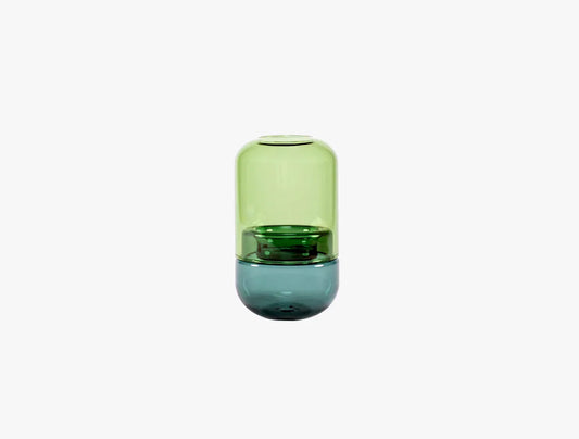 Tea Light Holder  Greens