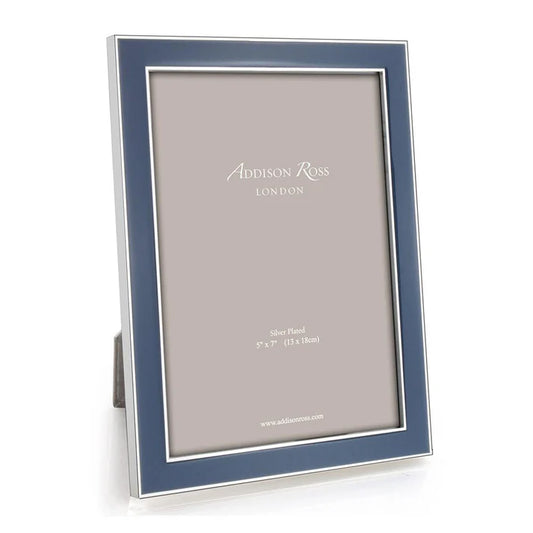 Denim Blue Enamel 5 x 7 Frame