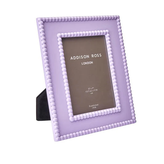 Lilac Bobbin Lacquer Photo Frame 5 x 7