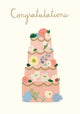 Delicious Tiered Cake Petite Card
