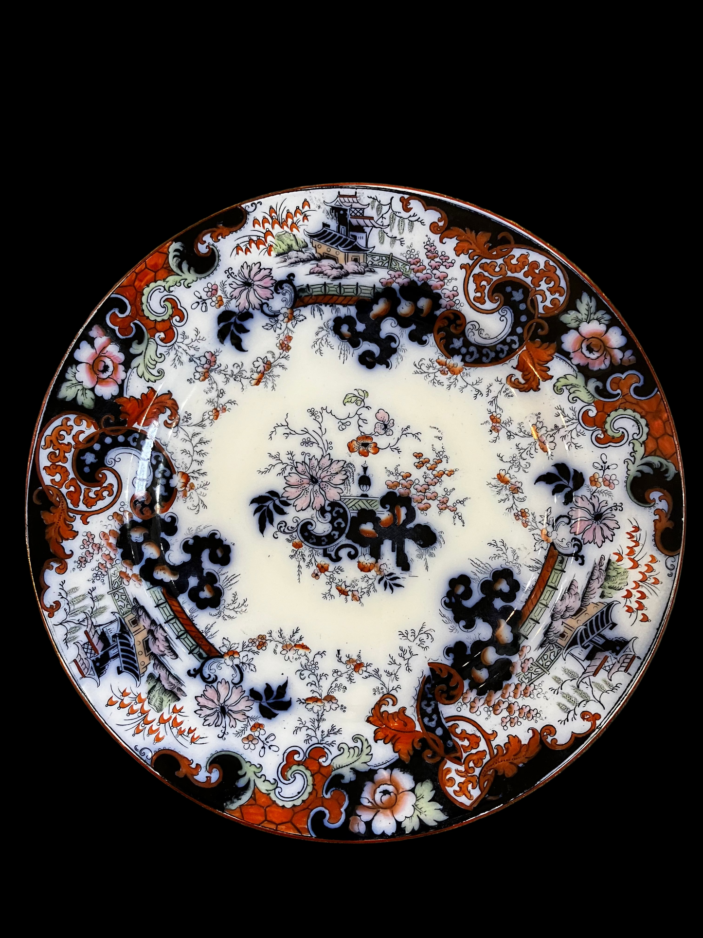 Flow Blue Plate Corey Hill