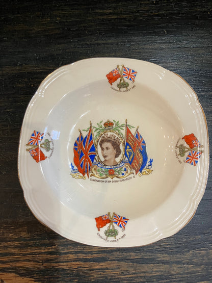 Small Tray Queen Elizabeth II Coronation
