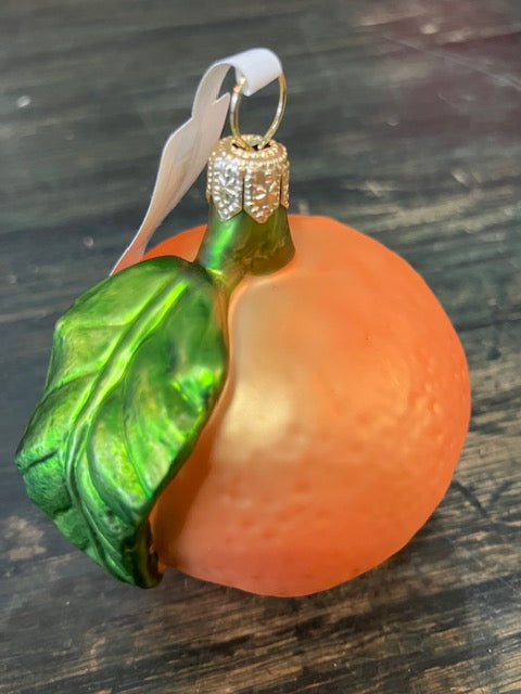 Mandarin Orange Citrus Ornament