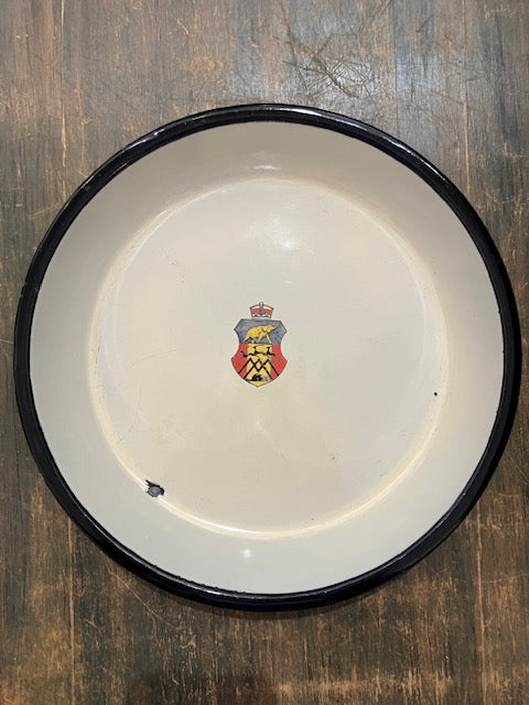Moffats Tin Enamel Plate - England