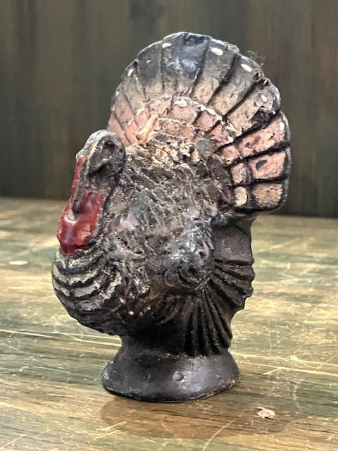 vintage Turkey Candle Large