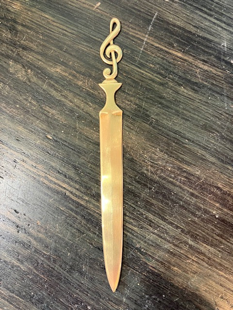 clef note letter opener