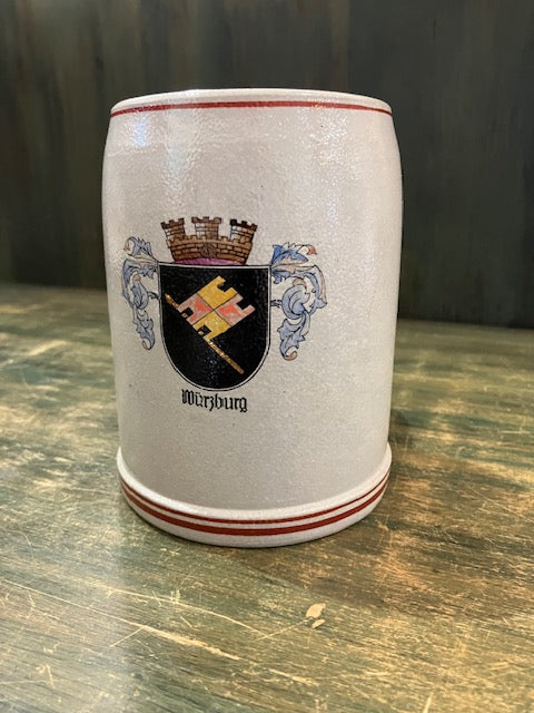German Stoneware Beer Mug  0.5L - Wurzburg