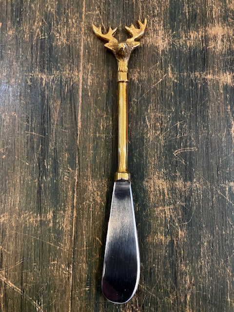 Brass and Stainless Steel Reindeer Spreader