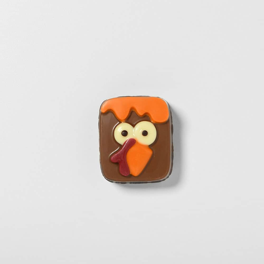 Fall Thanksgiving Pecan Pie Turkey Milk Chocolate