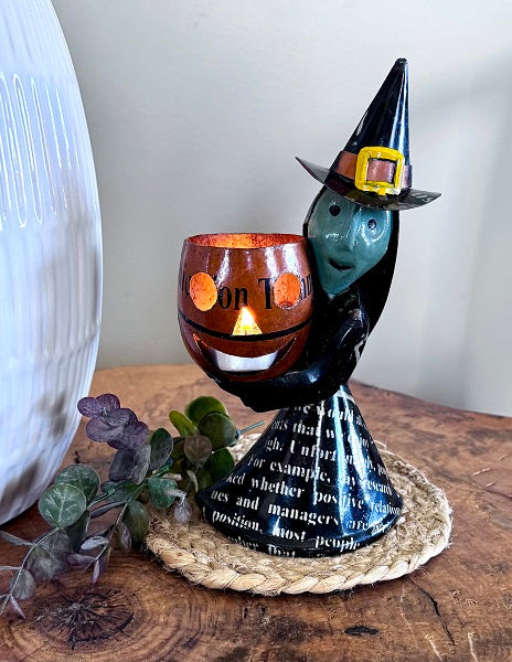 WICKED WITCH TEALIGHT HOLDER