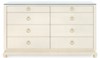 Ming Extra Large 8-Drawer, Canvas Cream
