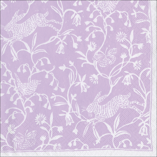 Hedgerow Lilac Napkin Box Cocktail