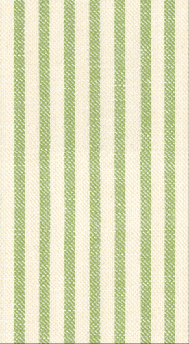 Melograno Stripe Sage-Paper Linen Guest Towels Airlaid