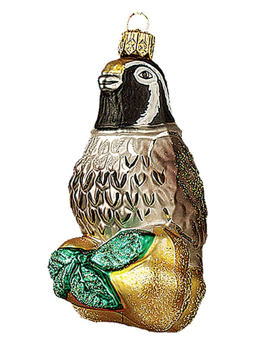 Partridge in a Pear Tree Ornament