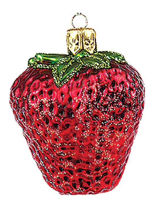 Mini Strawberry Ornament