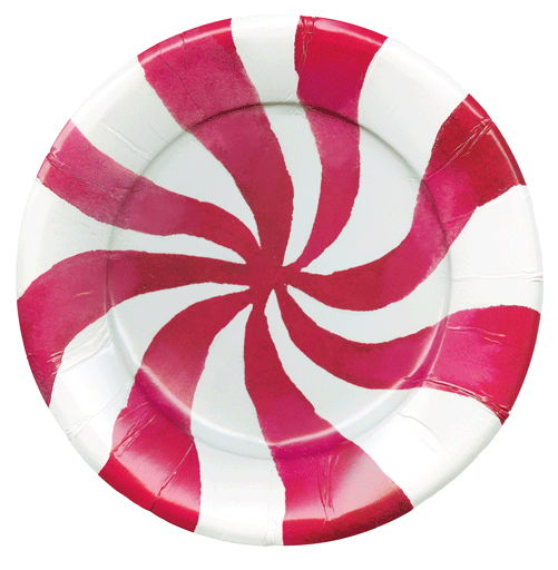 Peppermint Salad Plates